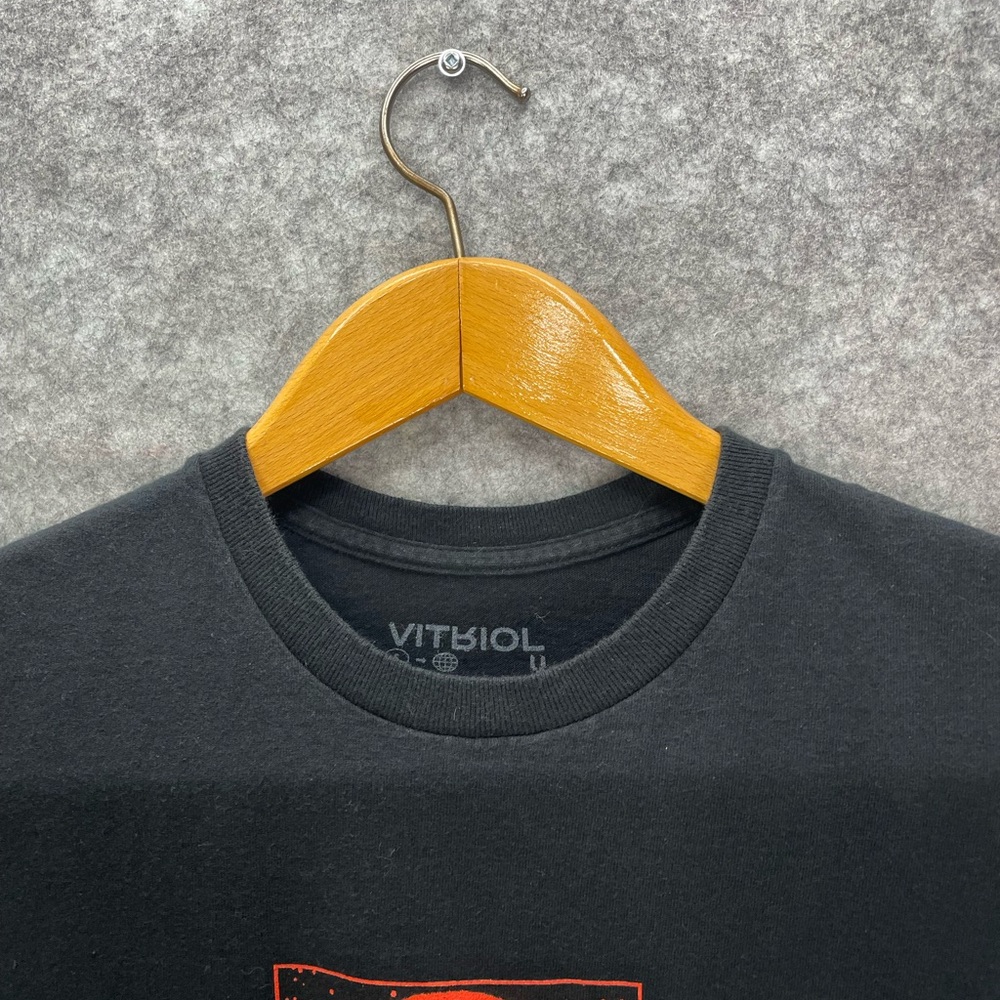 Vitriol Future Of Man Mens Black Short Sleeve T Shirt Size Small - Picture 4 of 11